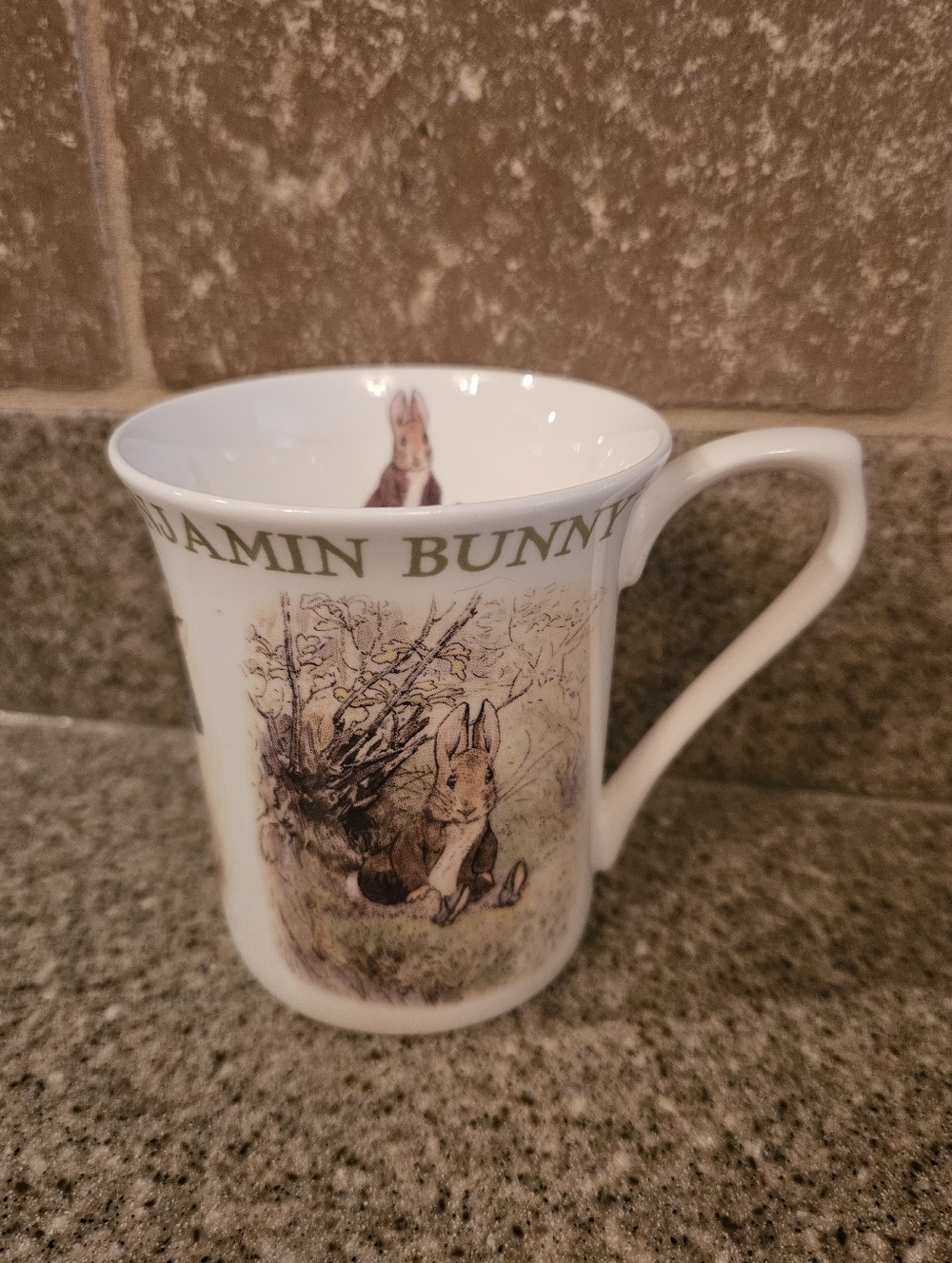 Queens Beatrix Potter The World Of Peter Rabbit 100 Yrs Benjamin Bunny Mug 2004